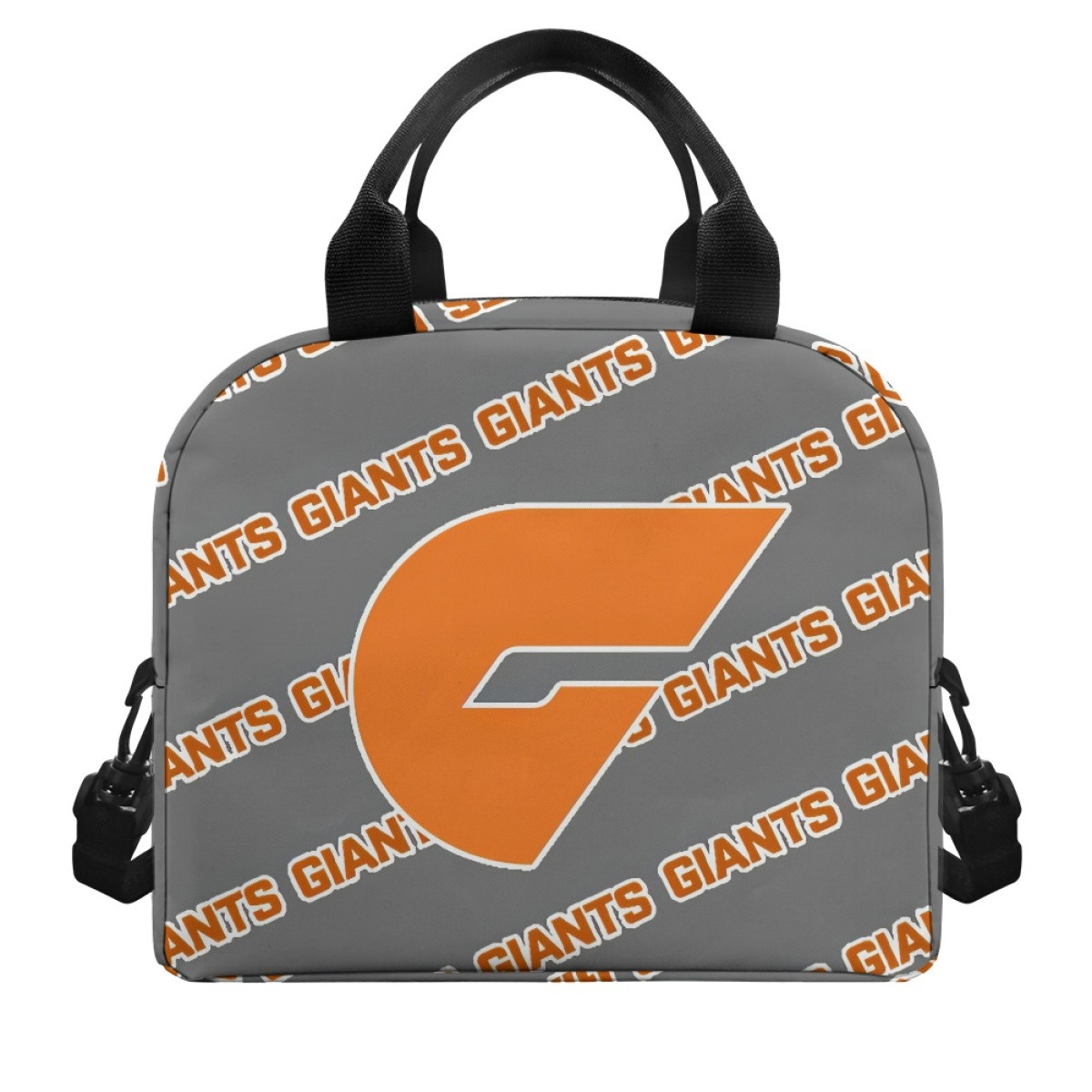 GWS Giants Football Club Insulated Lunch Bag Box - Giants Football Club Medley Monogram Wordmark