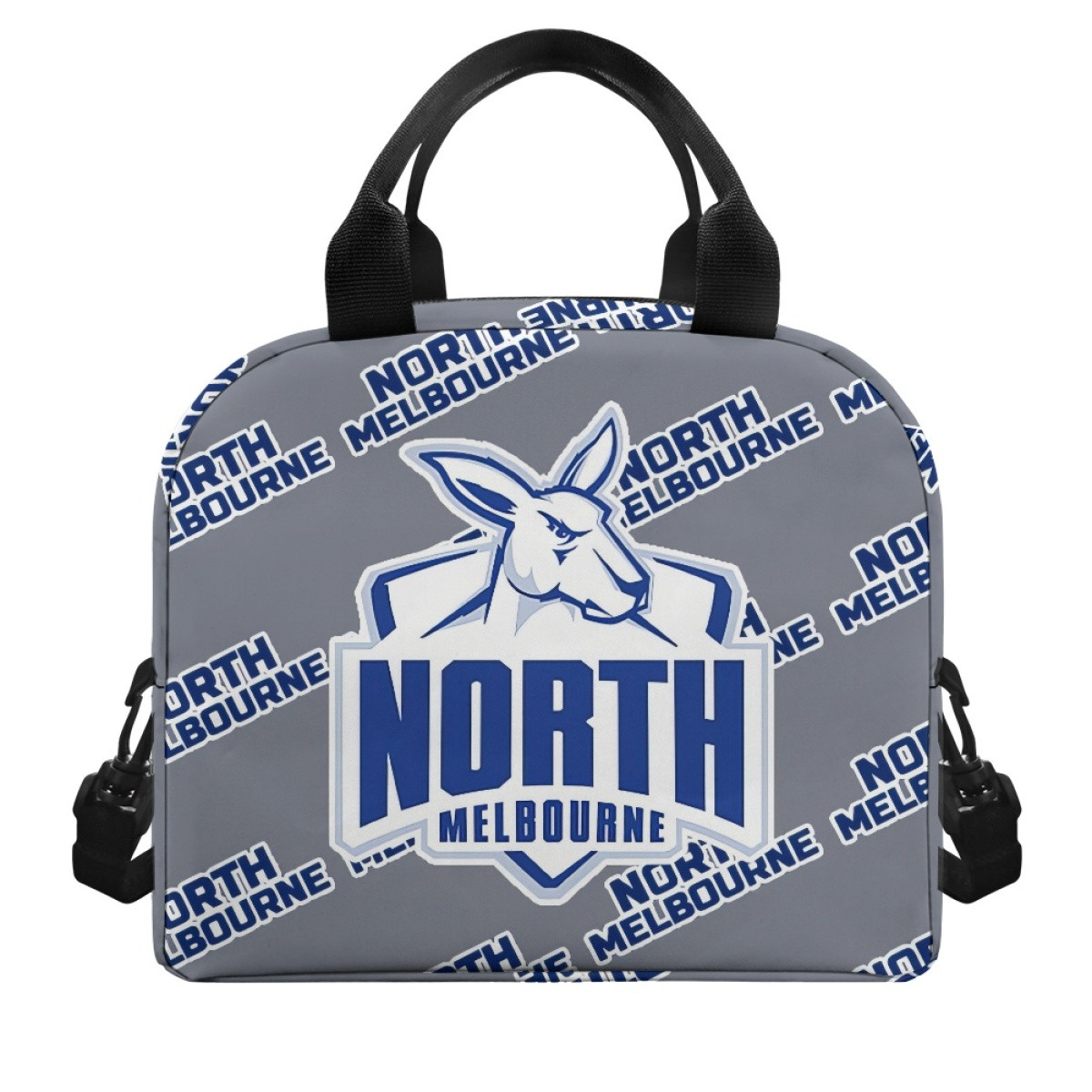 North Melbourne Football Club Insulated Lunch Bag Box - North Melbourne Football Club Medley Monogram Wordmark