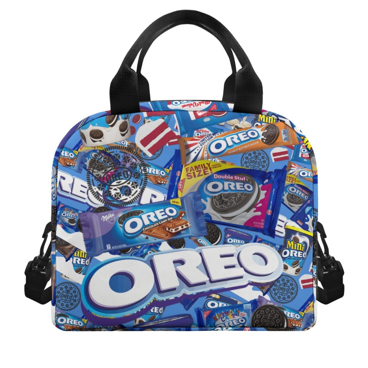 Oreo Lunch Box - Oreo Mania Collage Logo