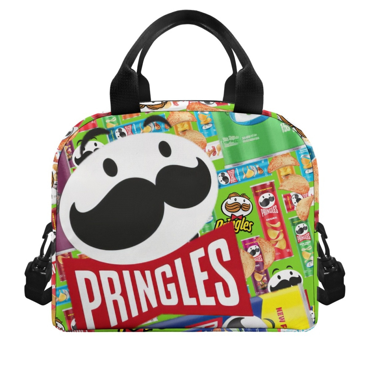 Pringles Lunch Box - Pringles Mania Collage Logo