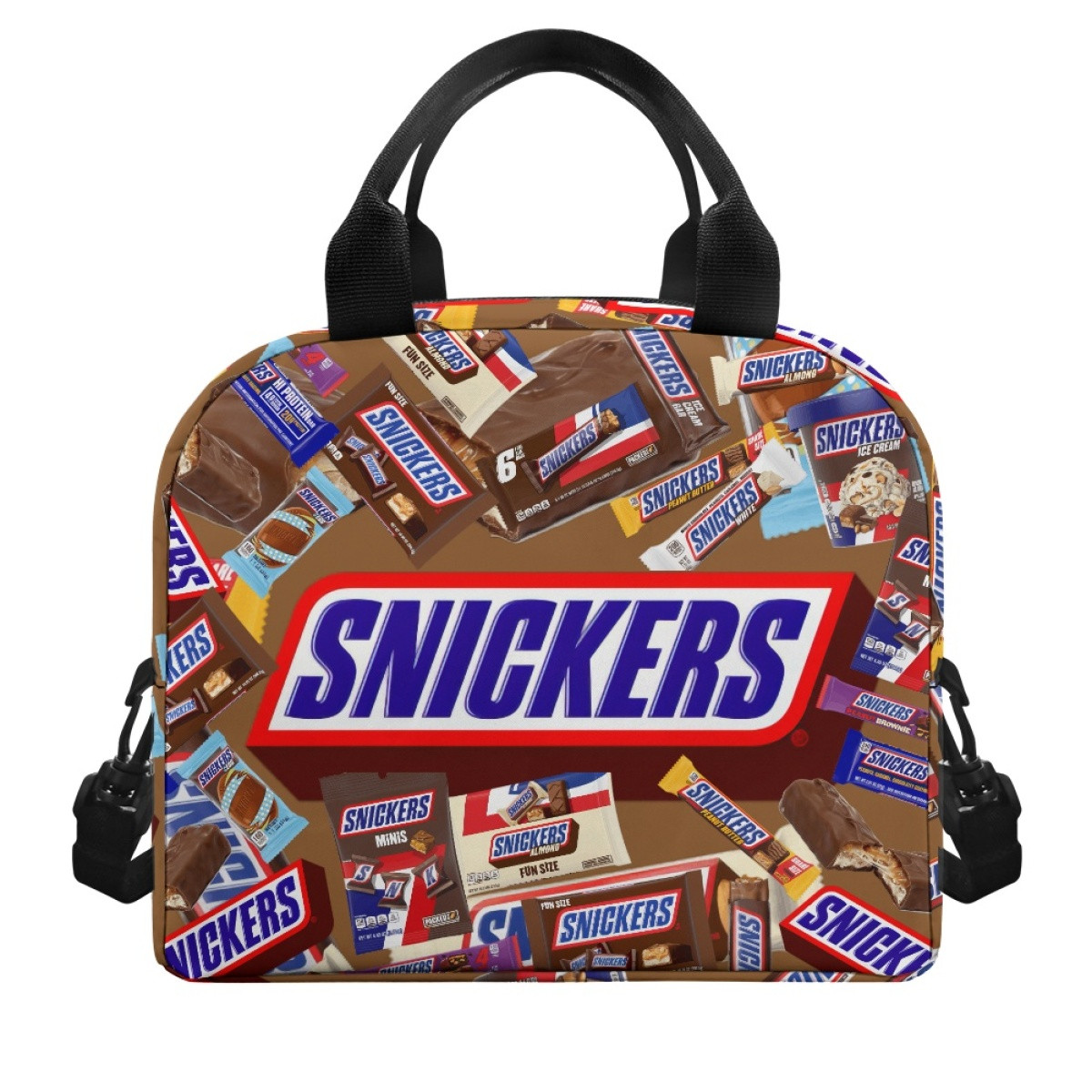 Snickers Lunch Box - Snickers Mania Collage Logo