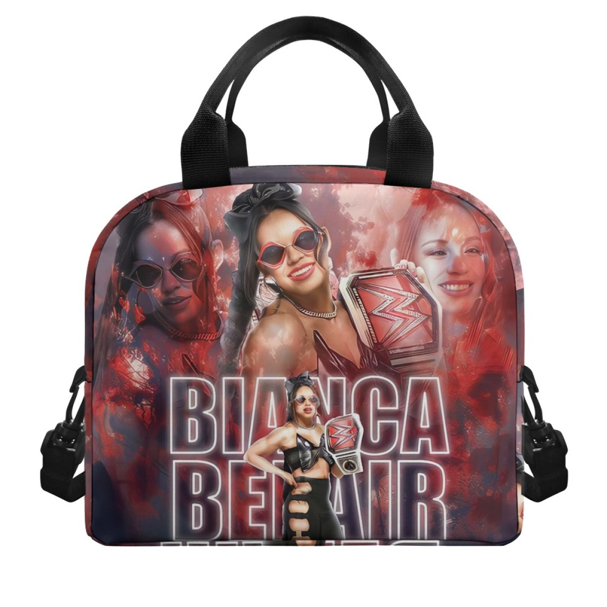 WWE Bianca Belair Lunch Box - Bianca Belair Smile Championship Belt
