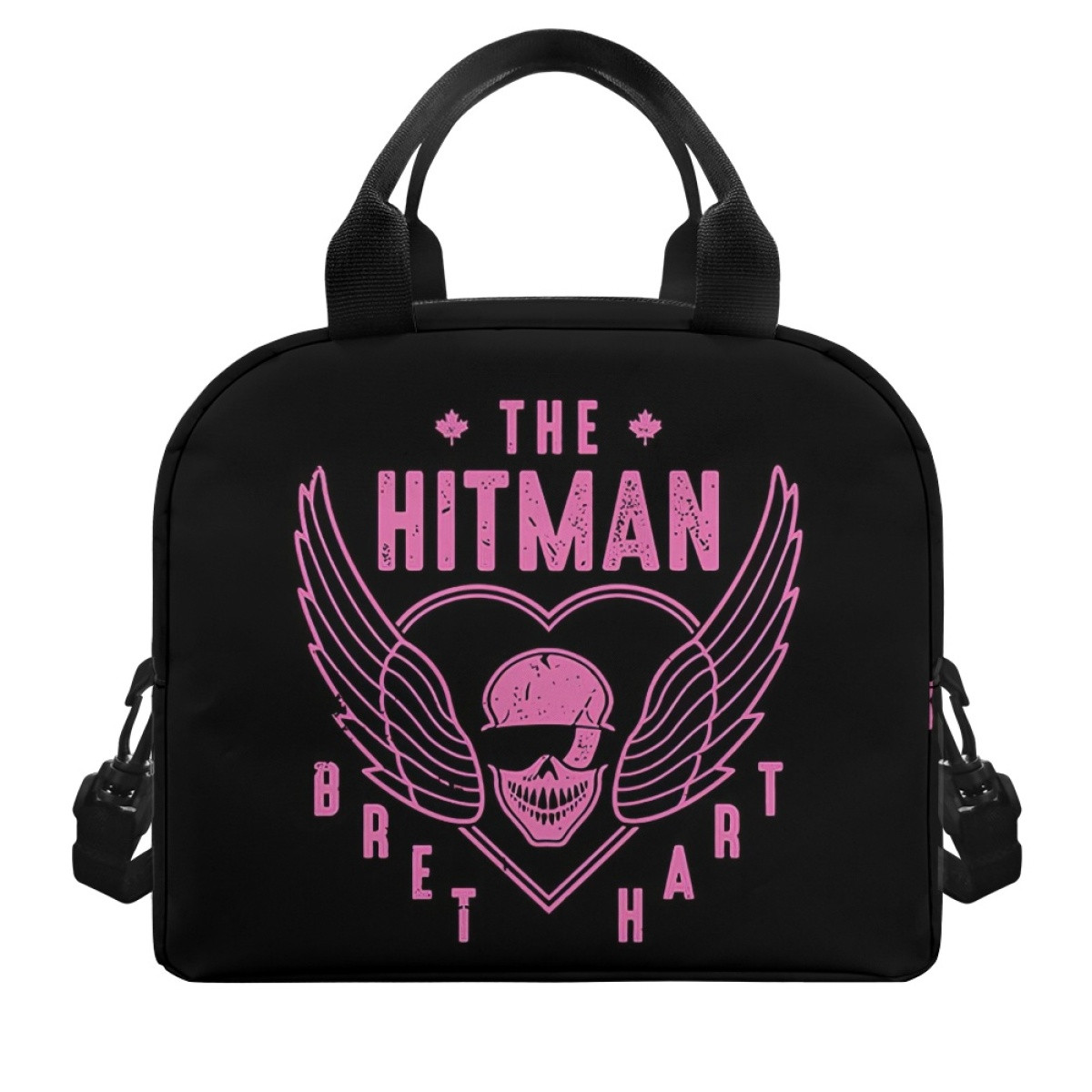 WWE Bret Hart Lunch Box - Bret Hart Hitman Logo