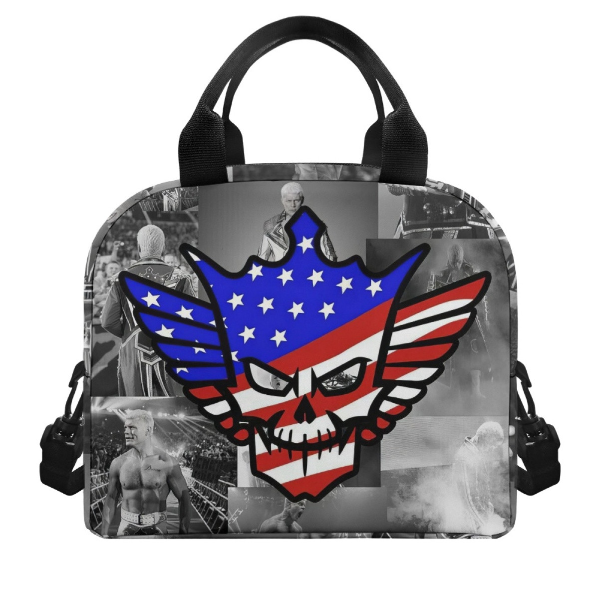 WWE Cody Rhodes Lunch Box - Cody Rhodes Logo Collage