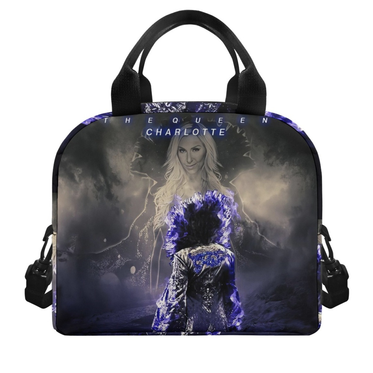 WWE Charlotte Flair Lunch Box - Charlotte The Queen Flair Back Portrait Poster