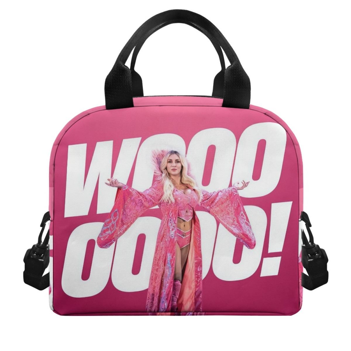 WWE Charlotte Flair Lunch Box - Charlotte Flair In Pink
