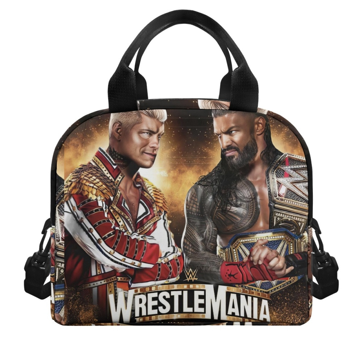 WWE Lunch Box - WrestleMania 39 Poster Hollywood - Cody Rhodes VS Roman Reigns