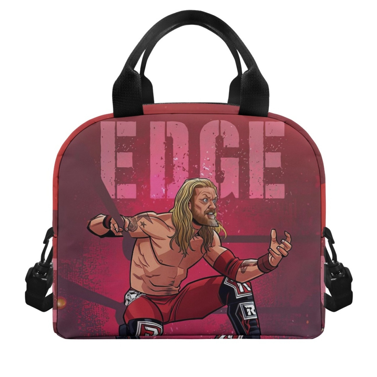 WWE Edge Lunch Box - Edge Cartoon Art
