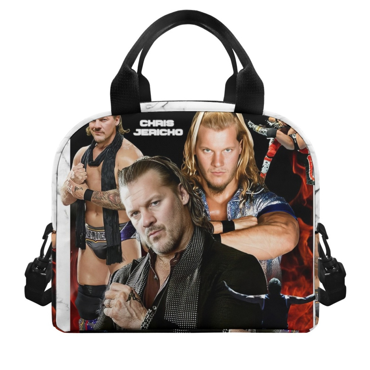 WWE Chris Jericho Lunch Box - Chris Jericho Collage Poster