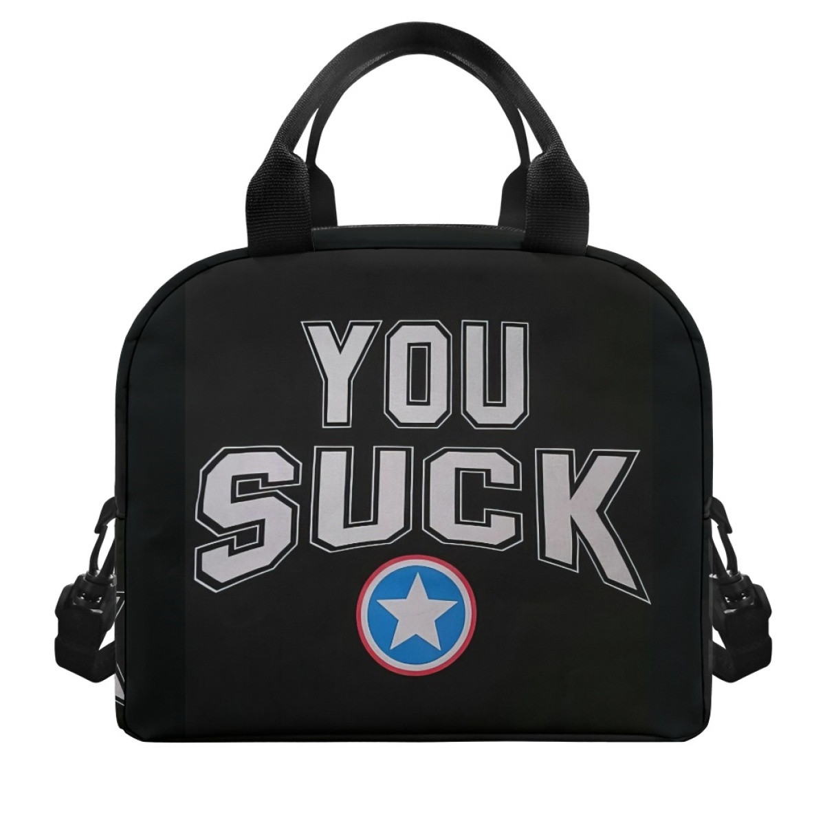 WWE Kurt Angle Lunch Box - Kurt Angle You Suck Logo