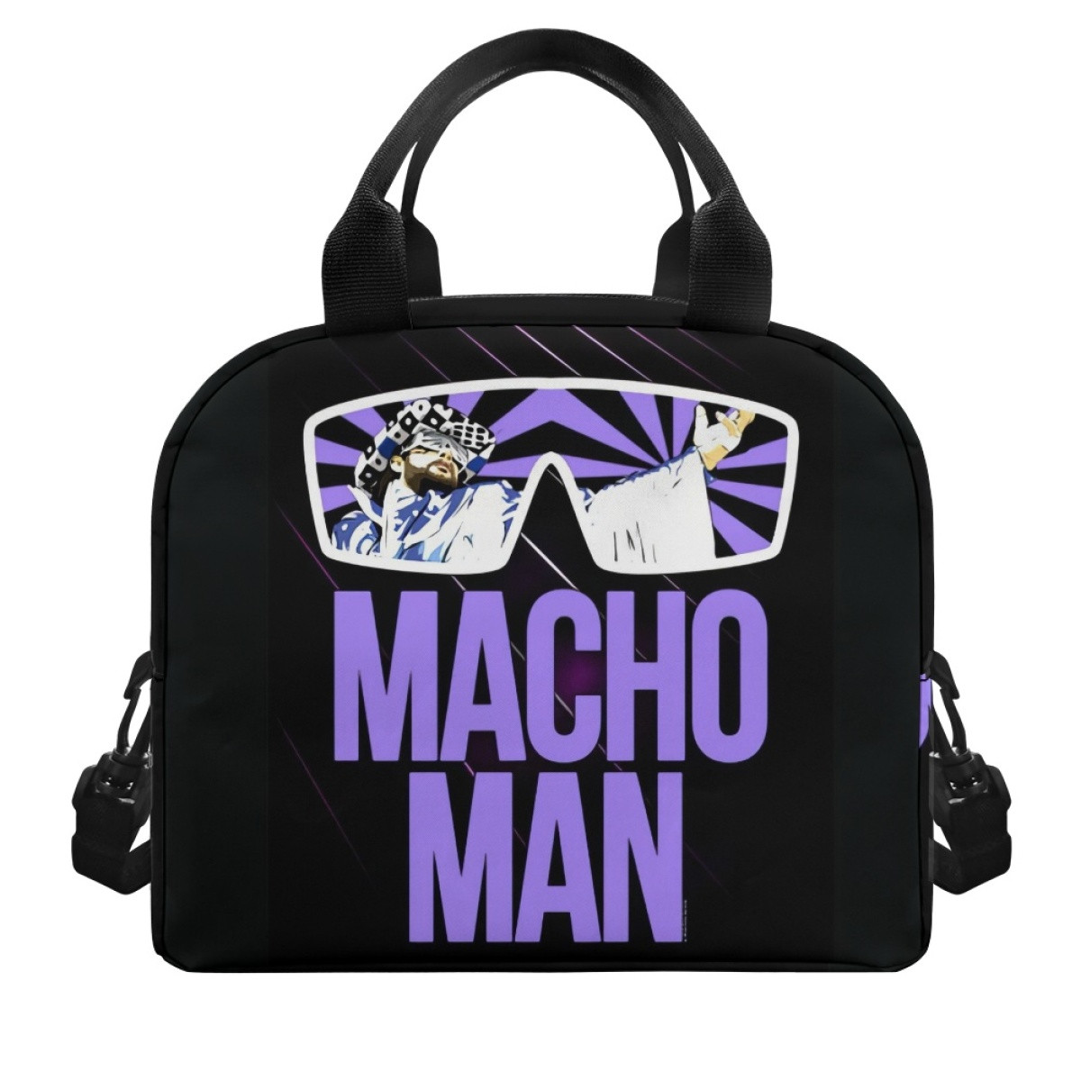 WWE Randy Savage Lunch Box - Randy Savage Macho Man Glasses