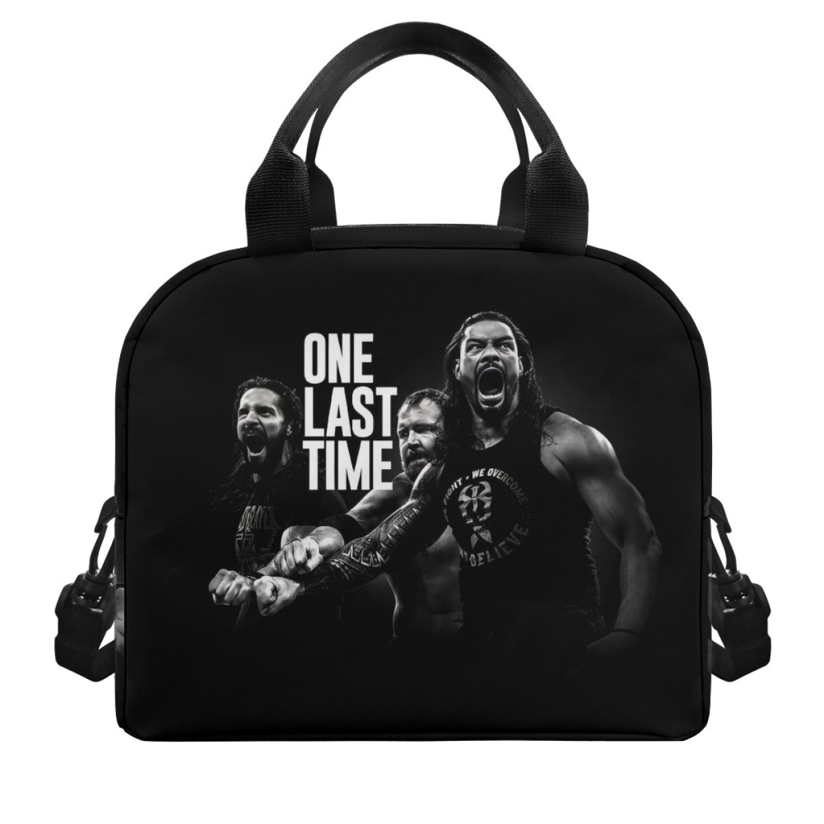 WWE The Shield Lunch Box - The Shield One Last Time Poster Black Background