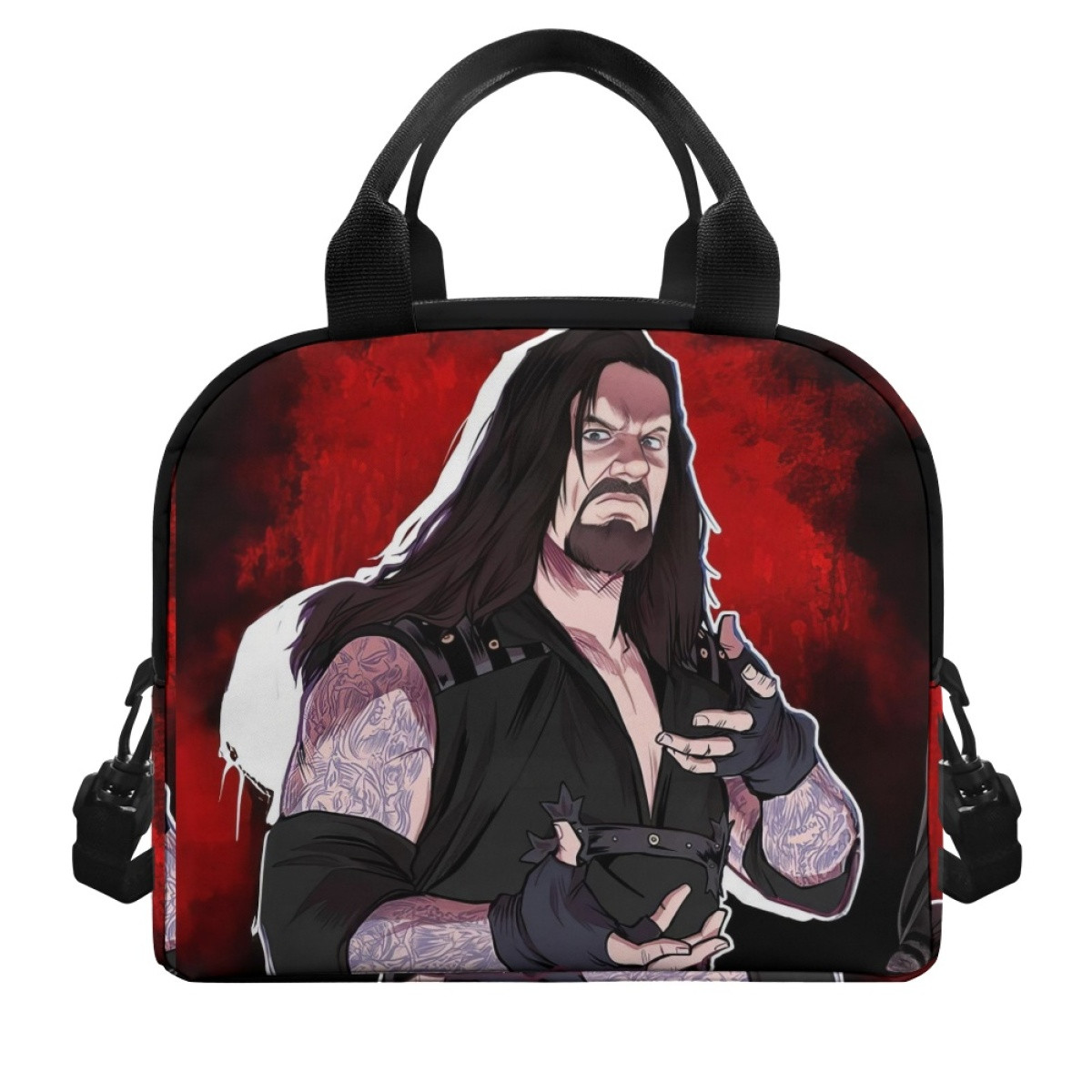 WWE The Undertaker Lunch Box - The Undertaker Fierce Portrait Cartoon Art