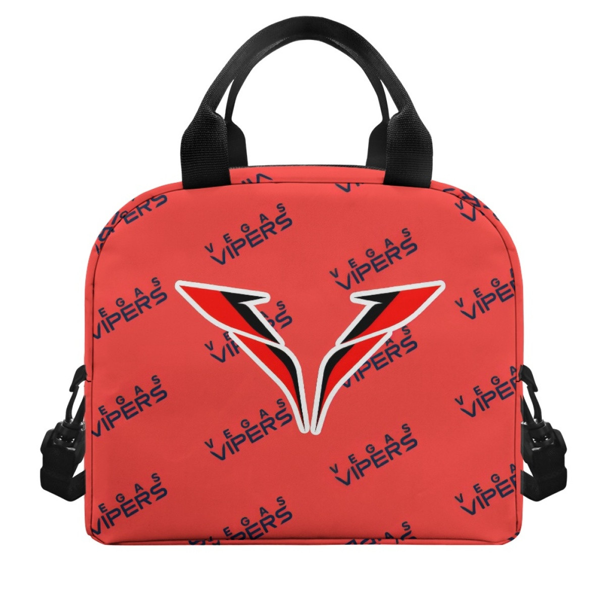 XFL Vegas Vipers Insulated Lunch Bag Box - Vegas Vipers Medley Monogram Wordmark