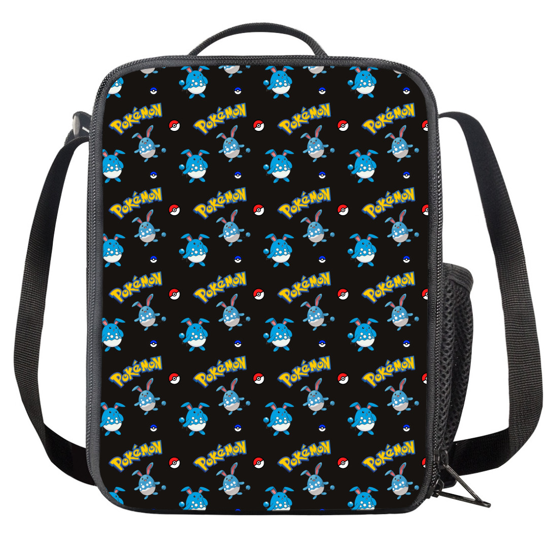 Pokemon Azumarill Insulated Soft Lunch Box Lunchbox For School - Azumarill Character Series Art