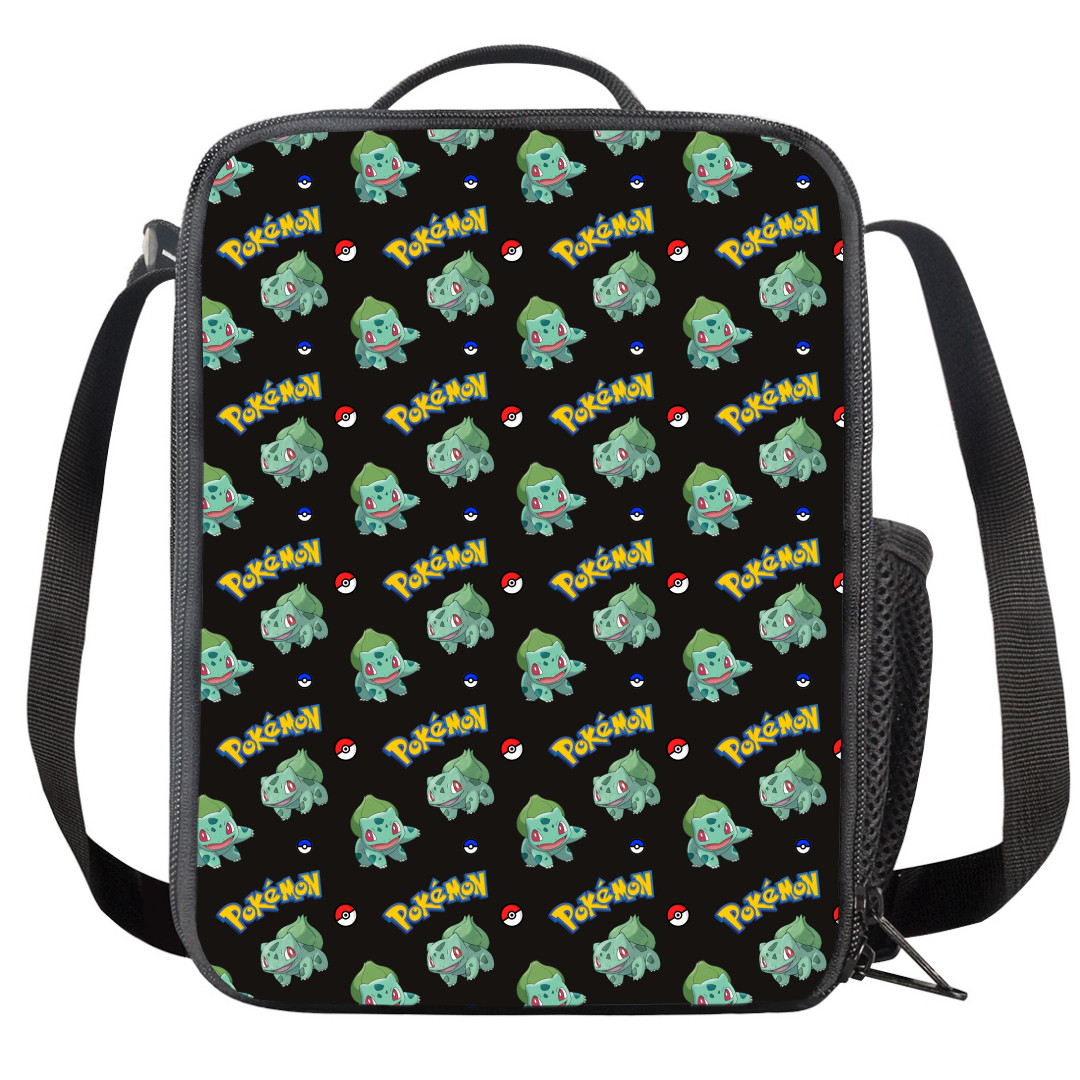 Pokemon Bulbasaur Insulated Soft Lunch Box Lunchbox For School - Bulbasaur Character Series Art