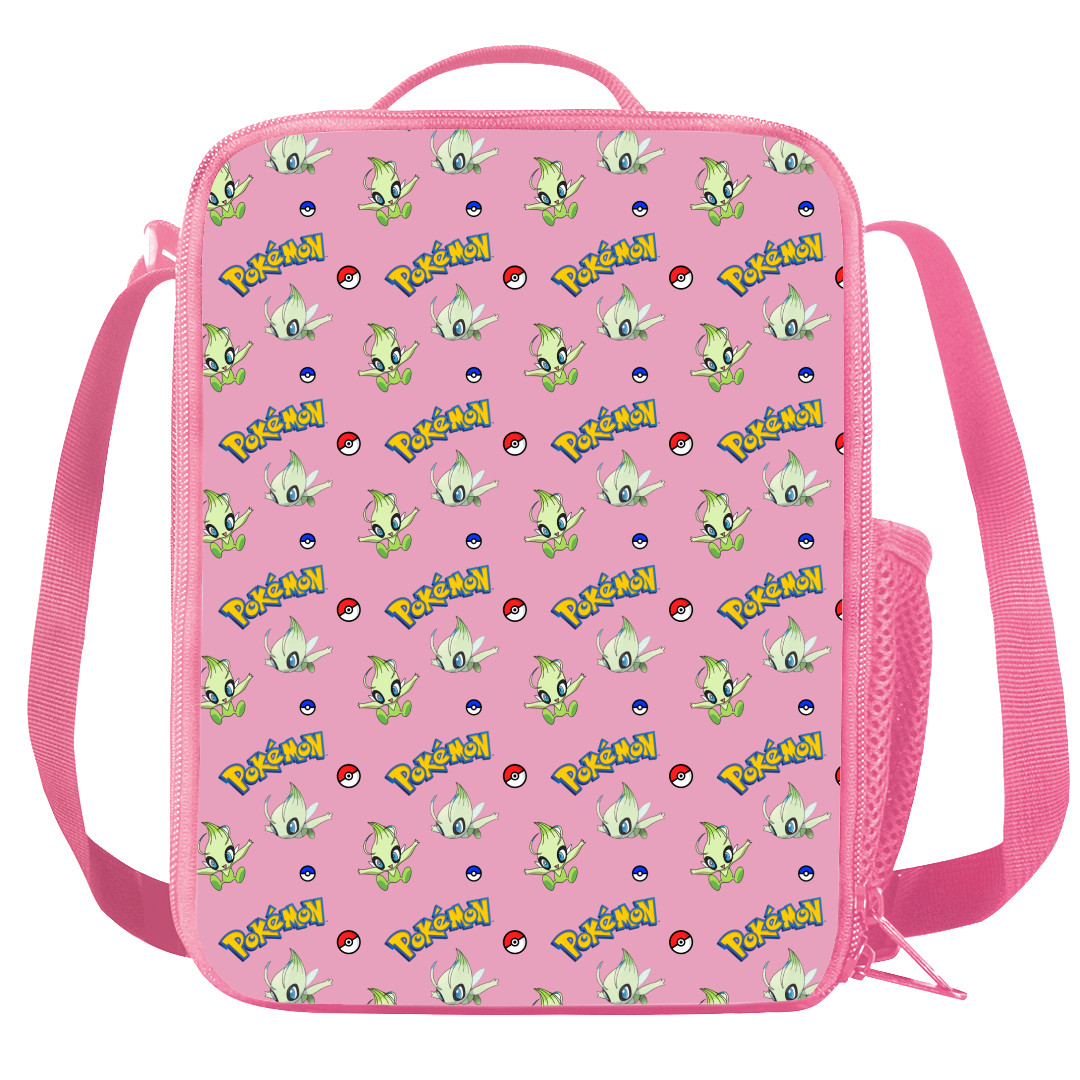 Pokemon Celebi Insulated Soft Lunch Box Lunchbox For School - Celebi Character Series Art
