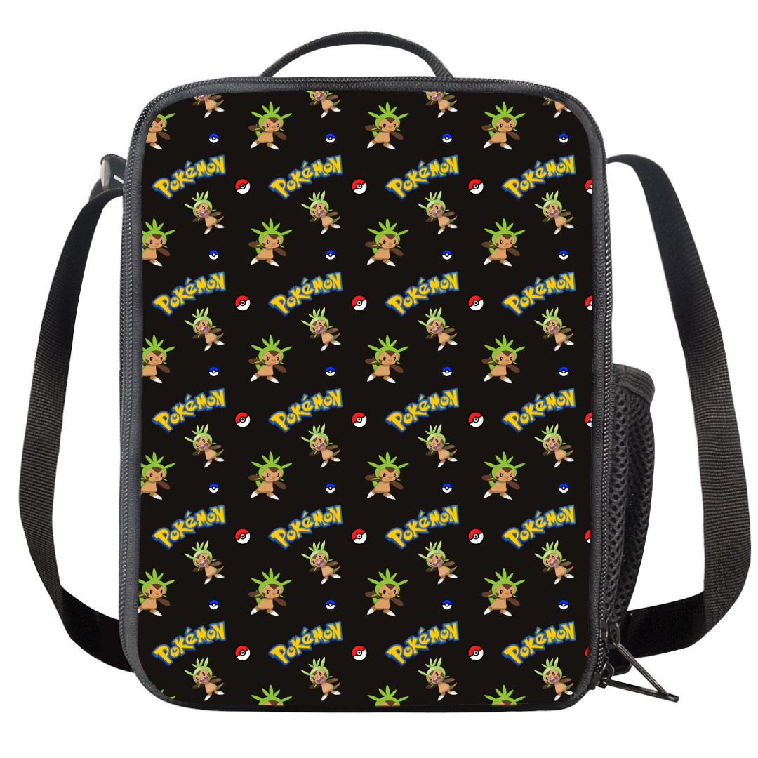 Pokemon Chespin Insulated Soft Lunch Box Lunchbox For School - Chespin Character Series Art