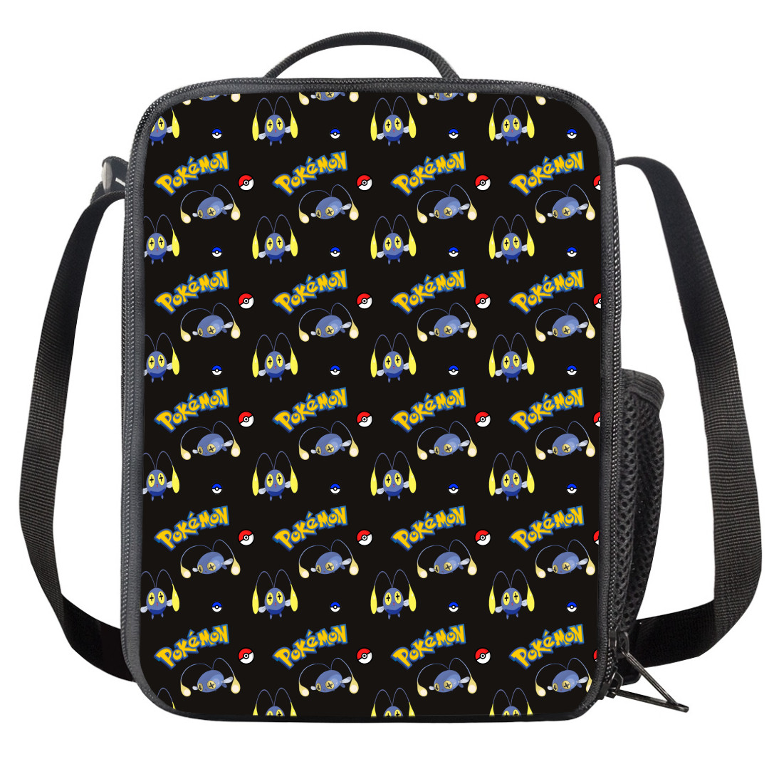 Pokemon Chinchou Insulated Soft Lunch Box Lunchbox For School - Chinchou Character Series Art