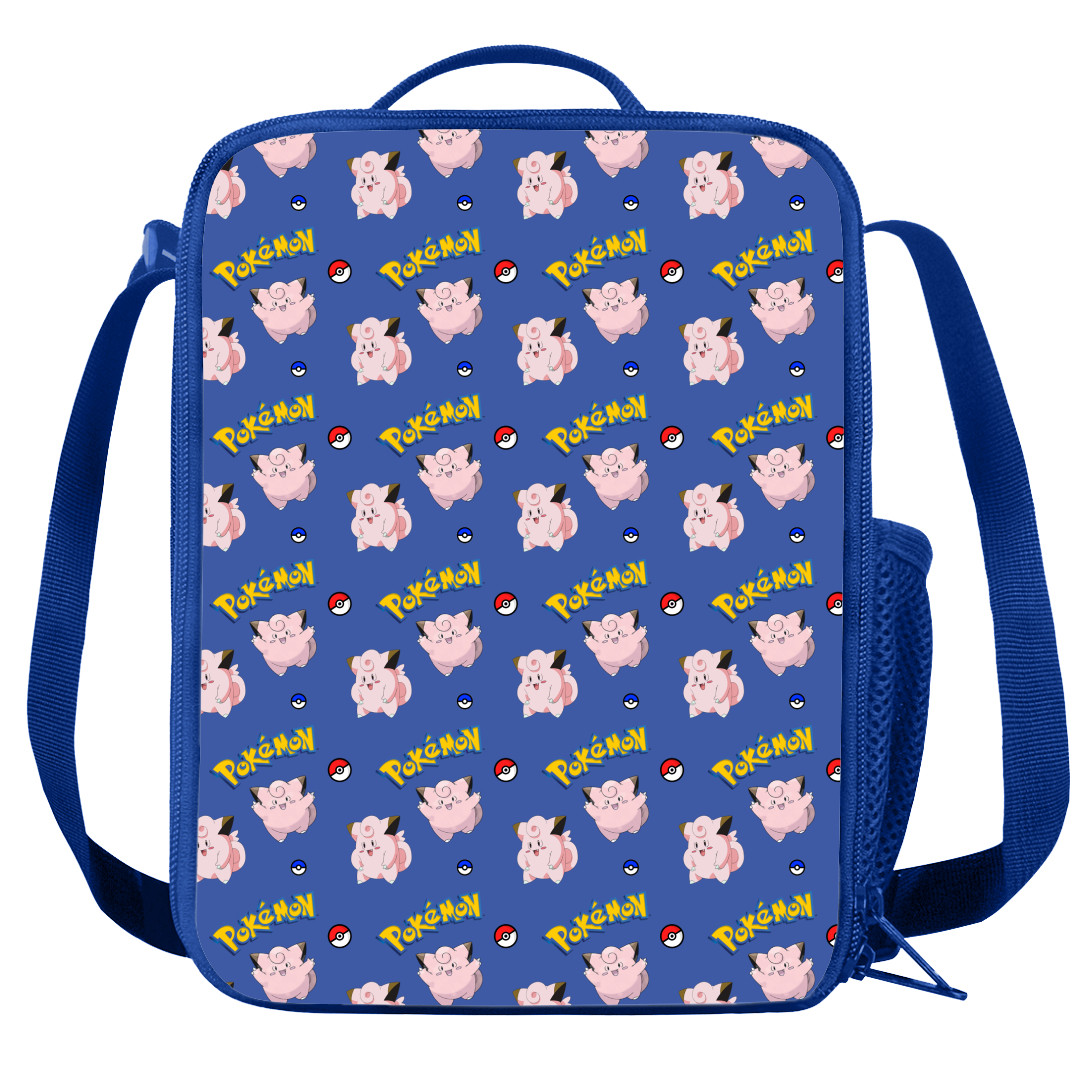 Pokemon Clefairy Insulated Soft Lunch Box Lunchbox For School - Clefairy Character Series Art