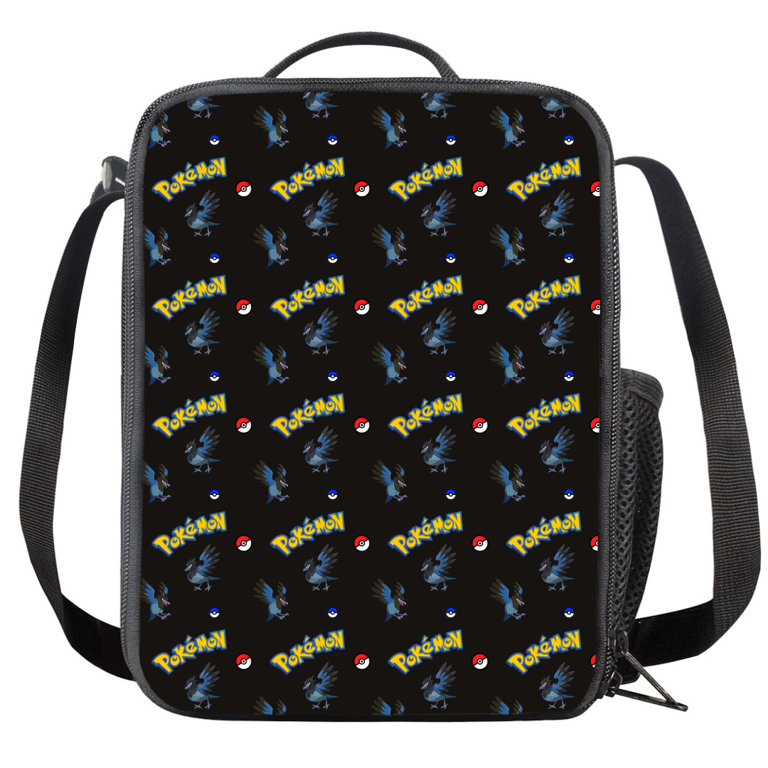 Pokemon Corvisquire Insulated Soft Lunch Box Lunchbox For School - Corvisquire Character Series Art