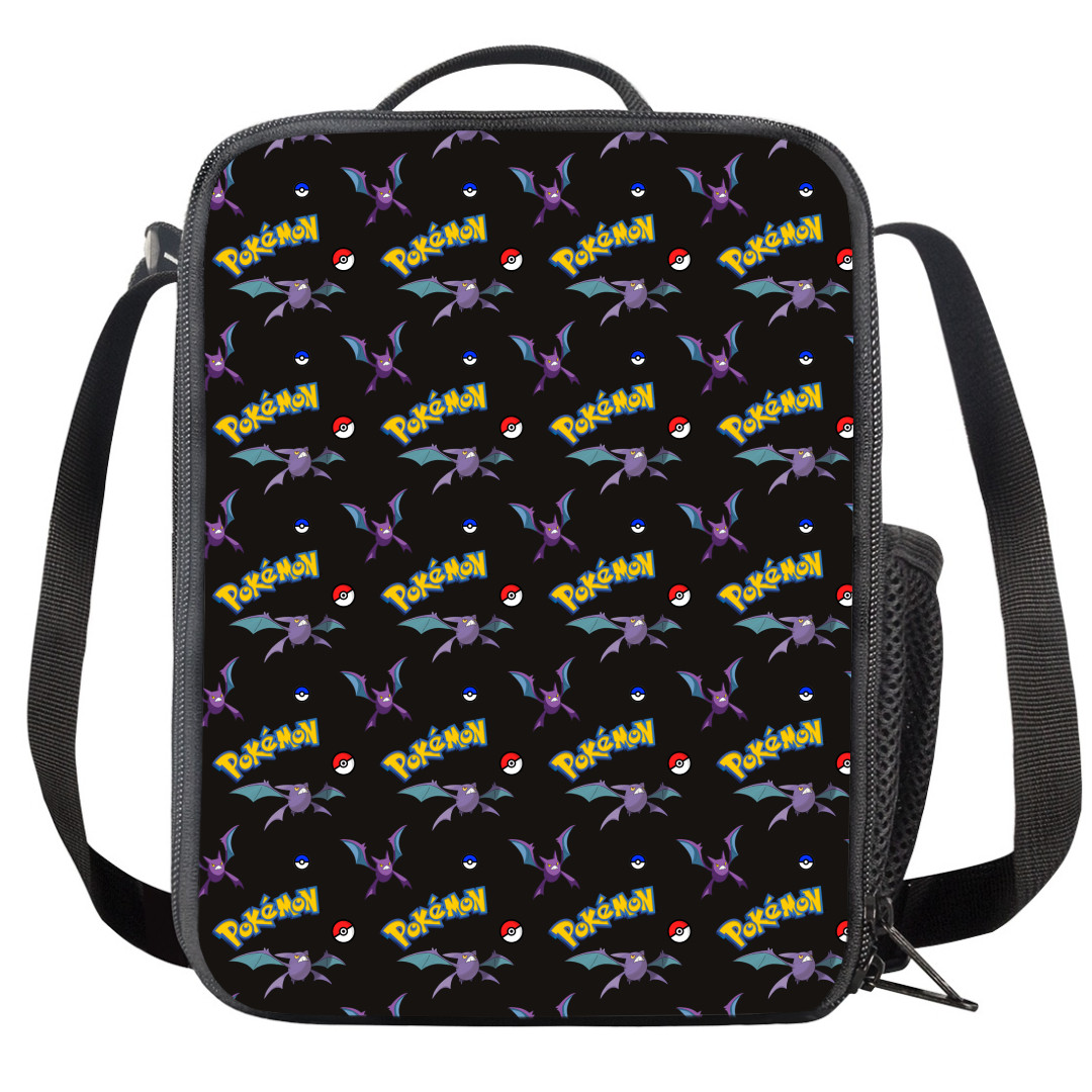 Pokemon Crobat Insulated Soft Lunch Box Lunchbox For School - Crobat Character Series Art