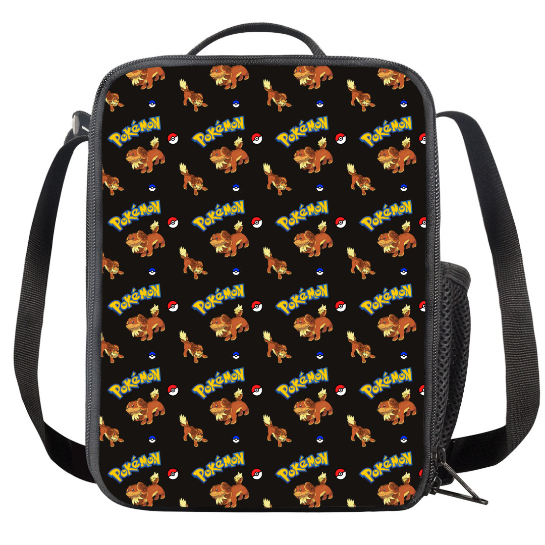 Pokemon Dachsbun Insulated Soft Lunch Box Lunchbox For School - Dachsbun Character Series Art
