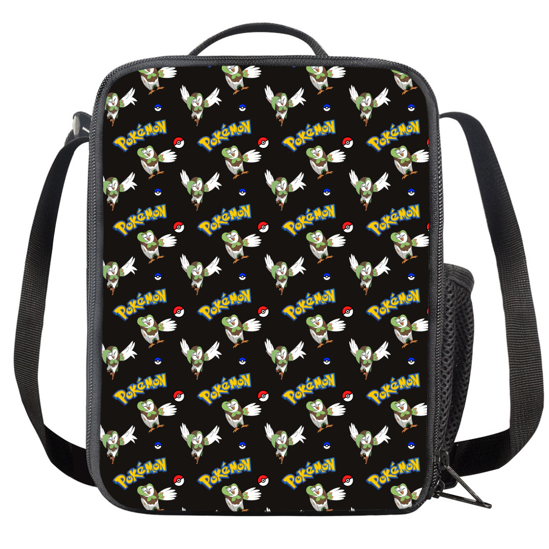 Pokemon Dartrix Insulated Soft Lunch Box Lunchbox For School - Dartrix Character Series Art