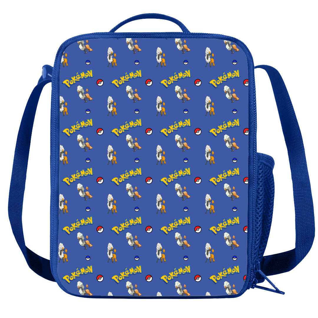 Pokemon Furfrou Insulated Soft Lunch Box Lunchbox For School - Diamond Furfrou Character Series Art