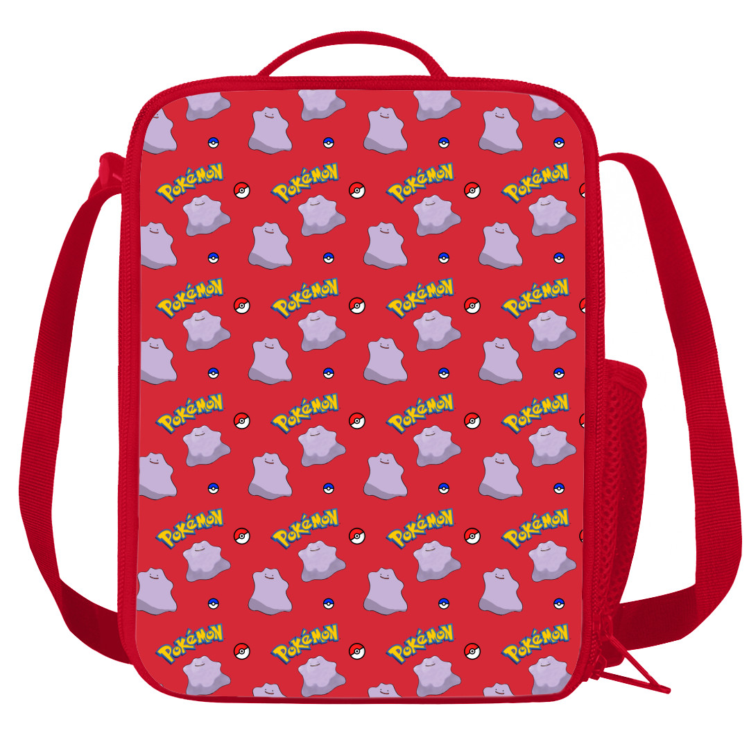Pokemon Ditto Insulated Soft Lunch Box Lunchbox For School - Ditto Character Series Art