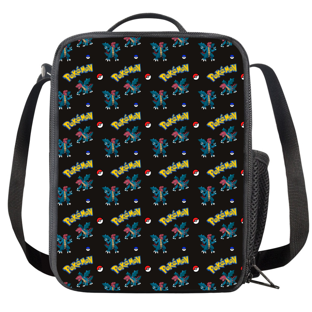 Pokemon Druddigon Insulated Soft Lunch Box Lunchbox For School - Druddigon Character Series Art