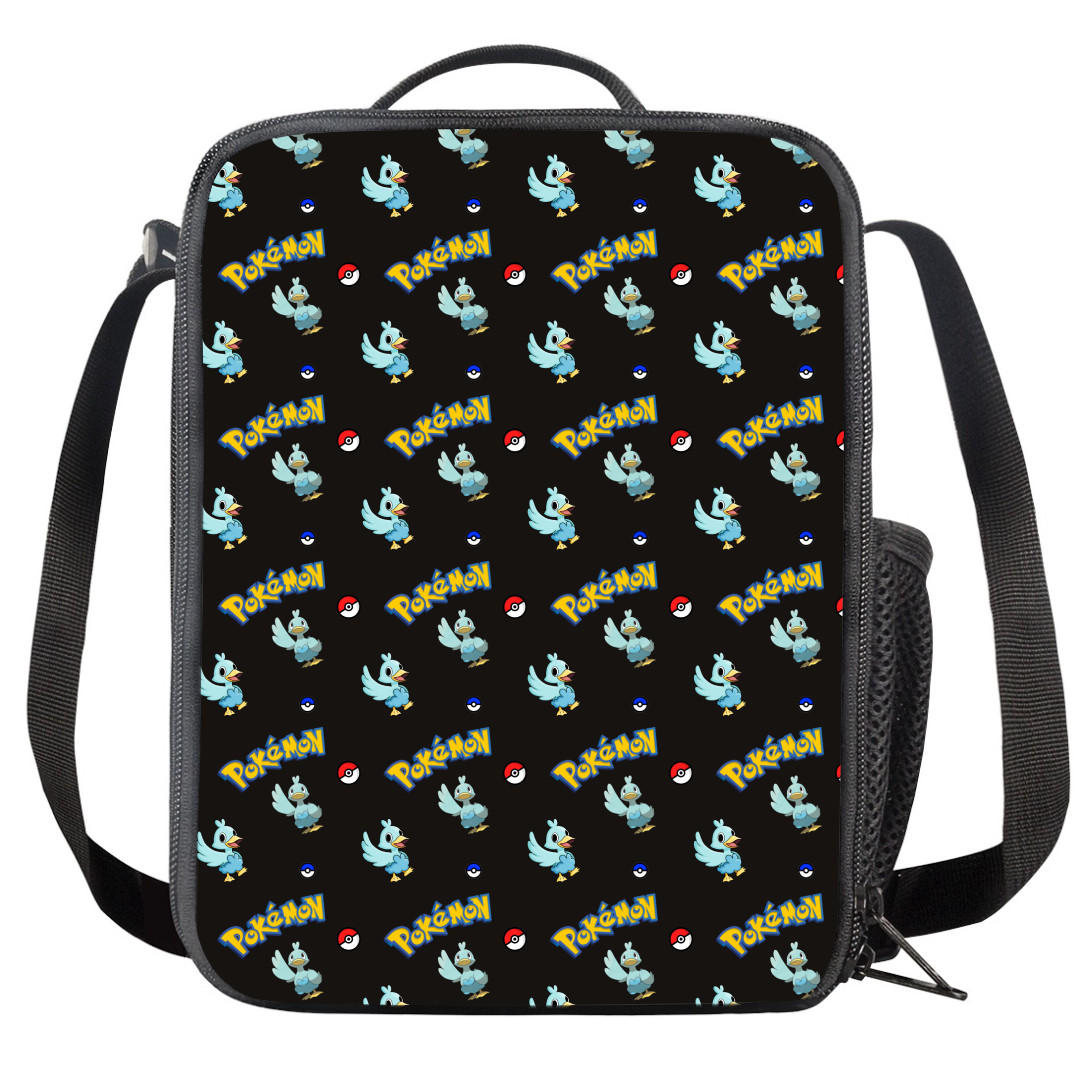 Pokemon Ducklett Insulated Soft Lunch Box Lunchbox For School - Ducklett Character Series Art