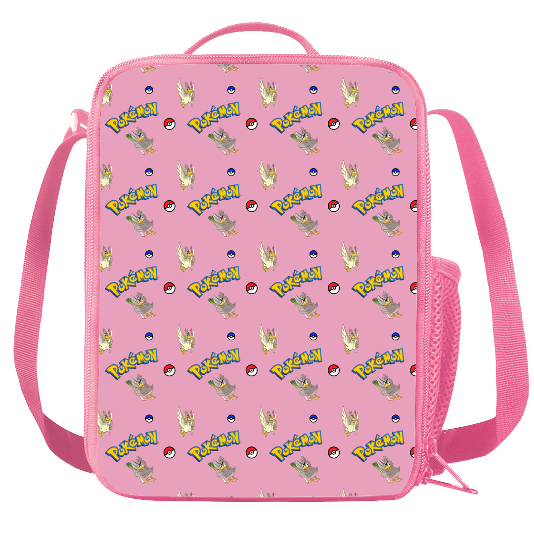 Pokemon Farfetchd Insulated Soft Lunch Box Lunchbox For School - Farfetchd Character Series Art