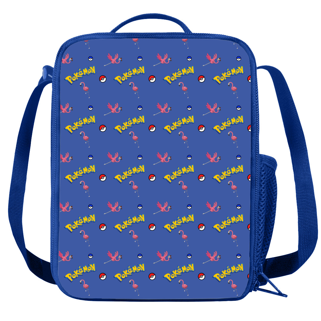 Pokemon Flamigo Insulated Soft Lunch Box Lunchbox For School - Flamigo Character Series Art