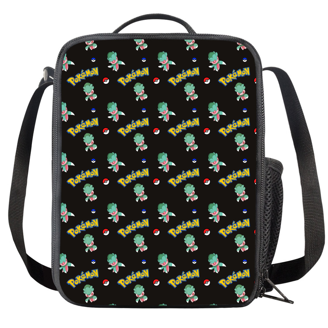 Pokemon Fomantis Insulated Soft Lunch Box Lunchbox For School - Fomantis Character Series Art