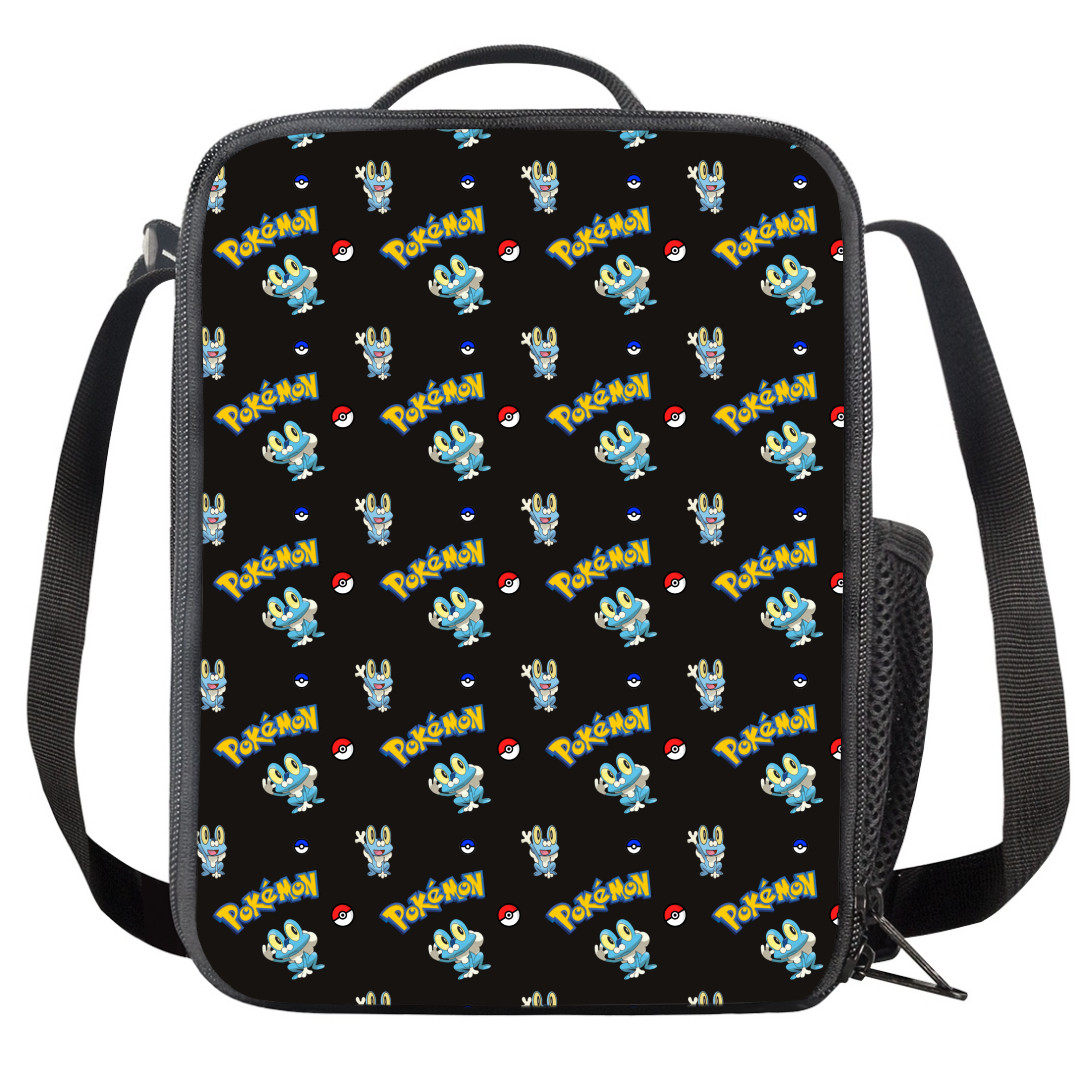 Pokemon Froakie Insulated Soft Lunch Box Lunchbox For School - Froakie Character Series Art