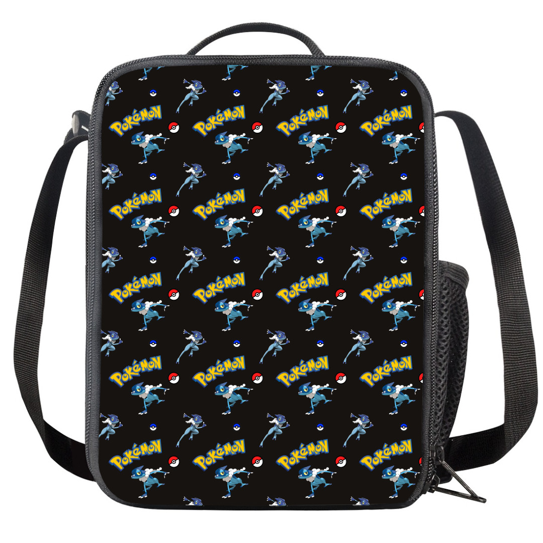 Pokemon Frogadier Insulated Soft Lunch Box Lunchbox For School - Frogadier Character Series Art