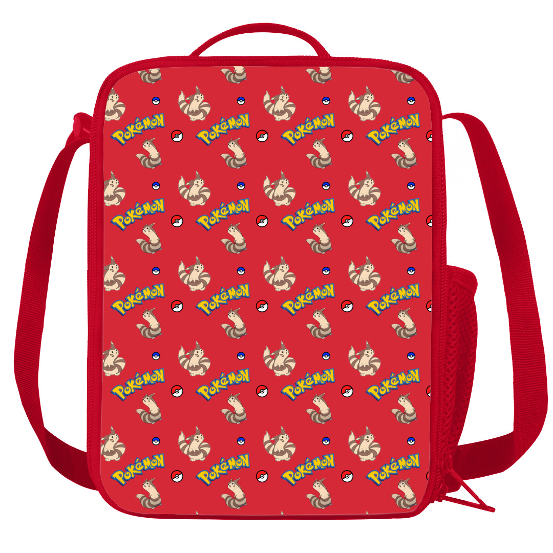 Pokemon Furret Insulated Soft Lunch Box Lunchbox For School - Furret Character Series Art
