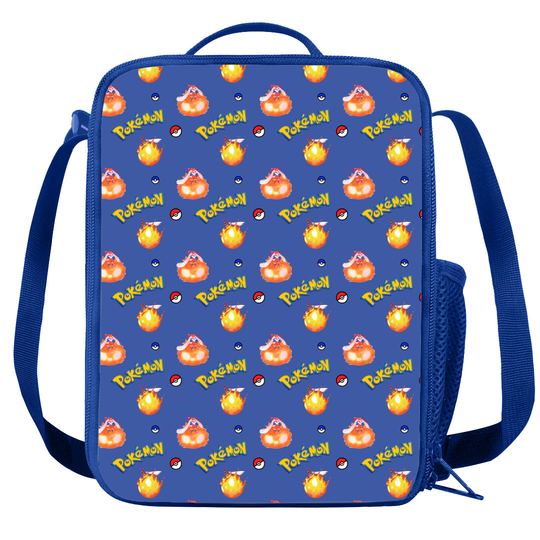 Pokemon Cinderace Insulated Soft Lunch Box Lunchbox For School - Gigantamax Cinderace Character Series Art
