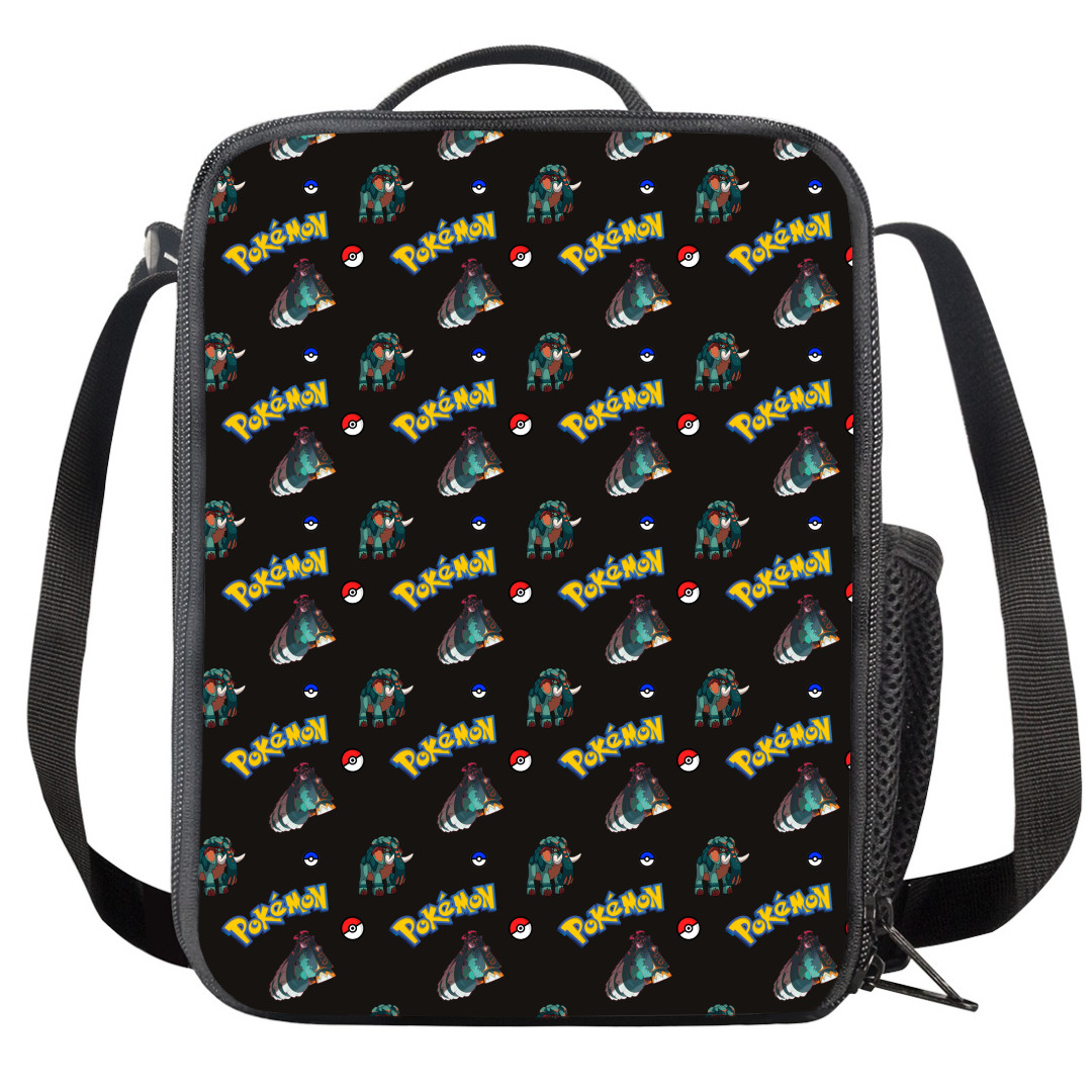 Pokemon Copperajah Insulated Soft Lunch Box Lunchbox For School - Gigantamax Copperajah Character Series Art