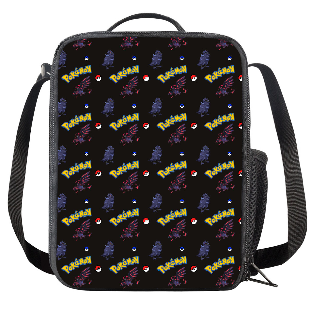 Pokemon Corviknight Insulated Soft Lunch Box Lunchbox For School - Gigantamax Corviknight Character Series Art