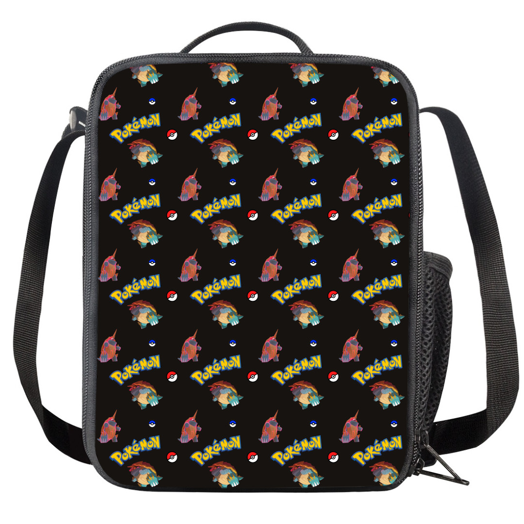 Pokemon Drednaw Insulated Soft Lunch Box Lunchbox For School - Gigantamax Drednaw Character Series Art