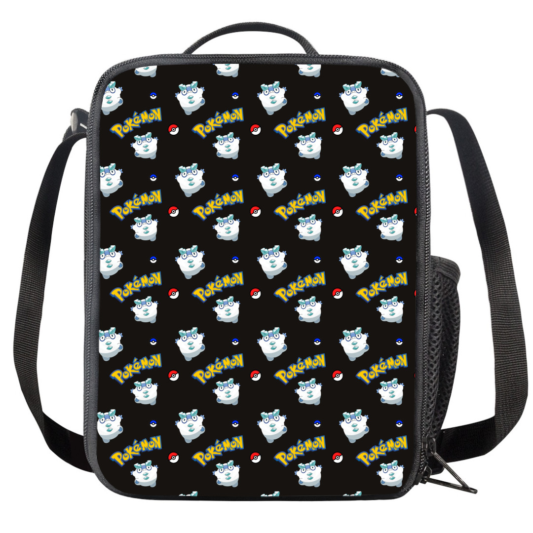 Pokemon Darumaka Insulated Soft Lunch Box Lunchbox For School - Galarian Darumaka Character Series Art
