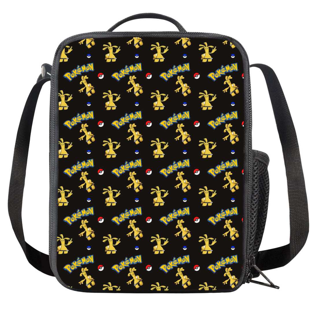 Pokemon Gholdengo Insulated Soft Lunch Box Lunchbox For School - Gholdengo Character Series Art