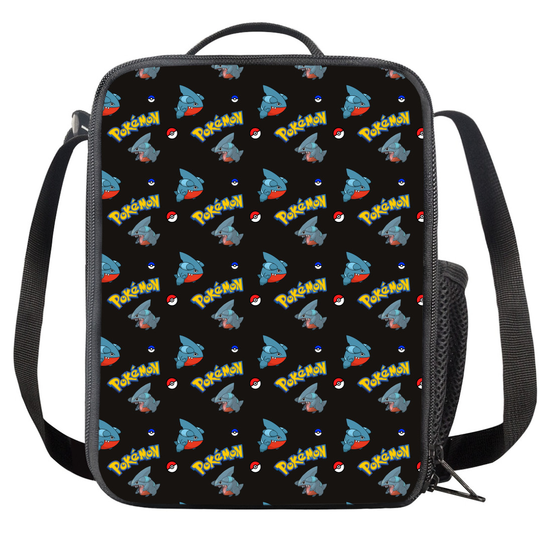 Pokemon Gible Insulated Soft Lunch Box Lunchbox For School - Gible Character Series Art
