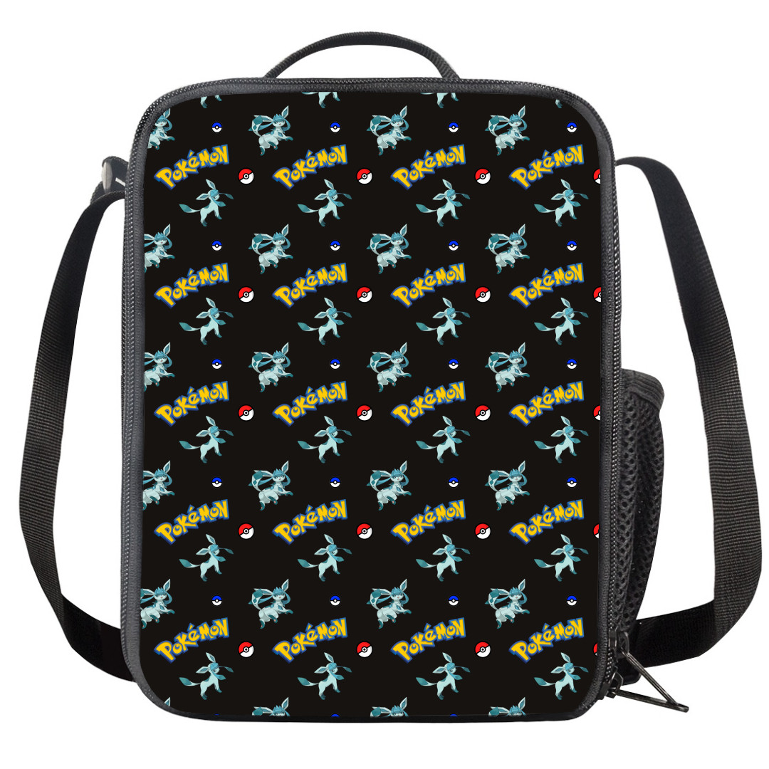 Pokemon Glaceon Insulated Soft Lunch Box Lunchbox For School - Glaceon Character Series Art