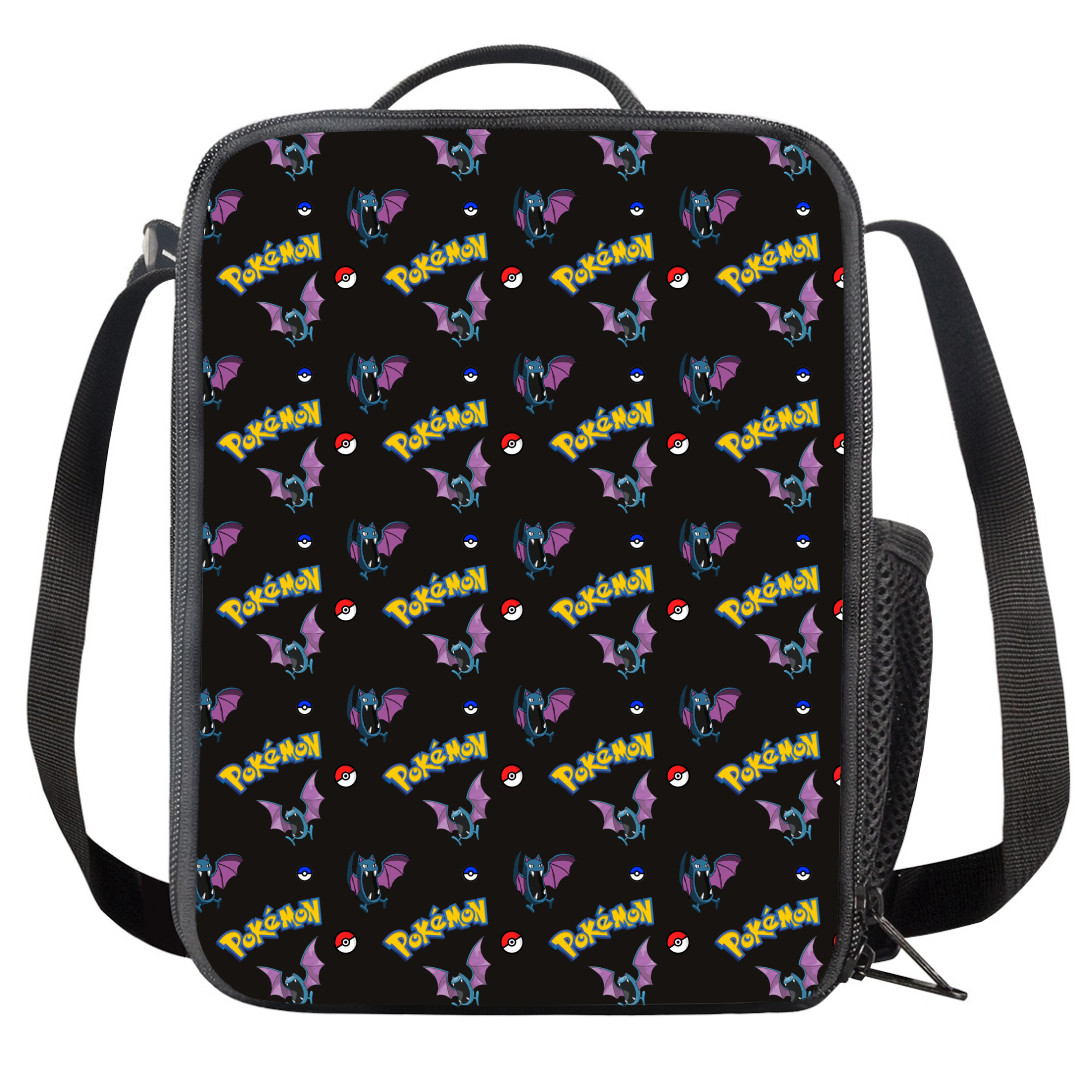 Pokemon Golbat Insulated Soft Lunch Box Lunchbox For School - Golbat Character Series Art