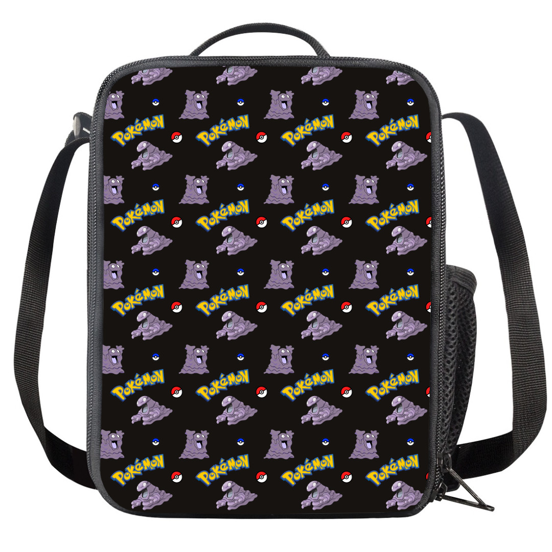 Pokemon Grimer Insulated Soft Lunch Box Lunchbox For School - Grimer Character Series Art