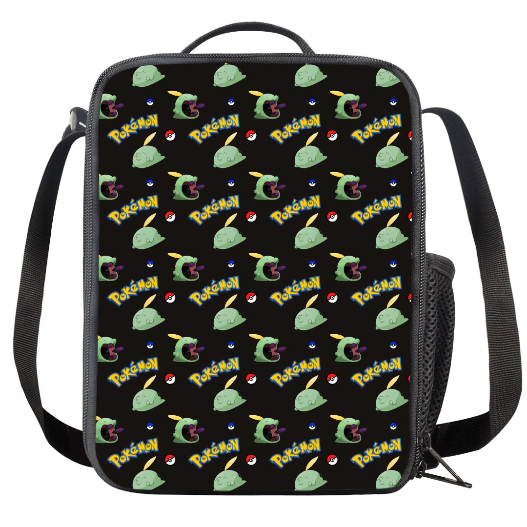 Pokemon Gulpin Insulated Soft Lunch Box Lunchbox For School - Gulpin Character Series Art