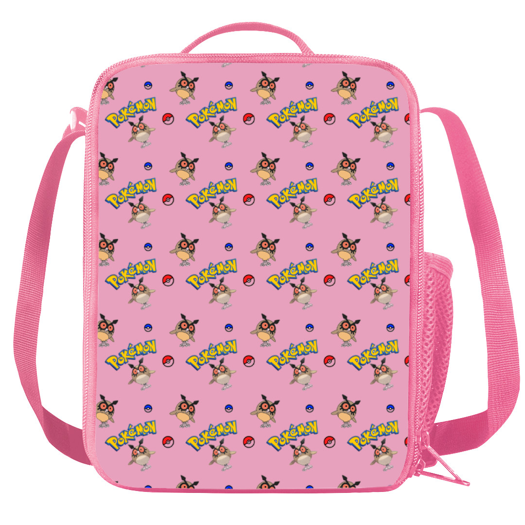 Pokemon Hoothoot Insulated Soft Lunch Box Lunchbox For School - Hoothoot Character Series Art